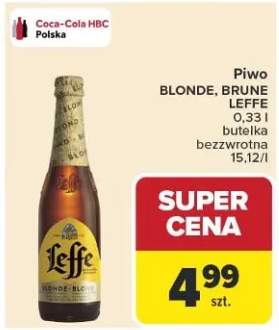 Piwo blonde, brune 0,33l butelka bezzwrotna