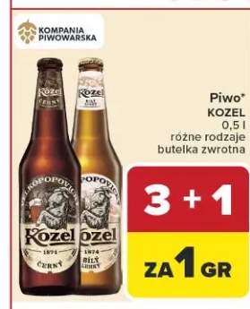 Piwo różne rodzaje butelka zwrotna