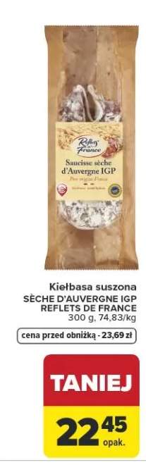Kiełbasa suszona SEC D'AUVERGNE IGP REFLETS DE FRANCE