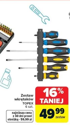 Zestaw wkrętaków, 6 szt.