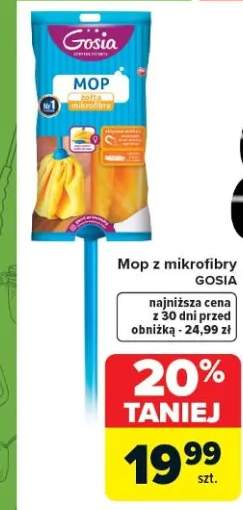 Mop z mikrofibry
