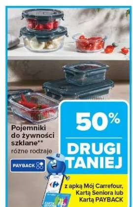 Pojemniki do żywności szklane