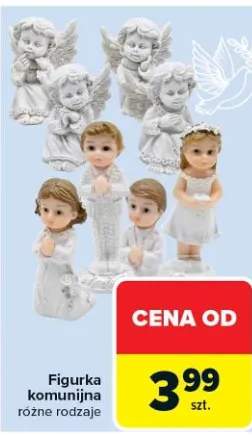 Figurka komunijna różne rodzaje