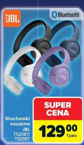 Słuchawki nauszne T520BT/T525BT