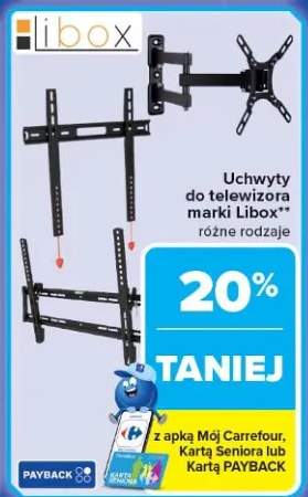 Uchwyty do telewizora marki Libox różne rodzaje