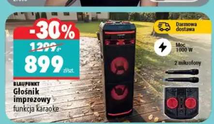 Głośnik imprezowy funkcja karaoke