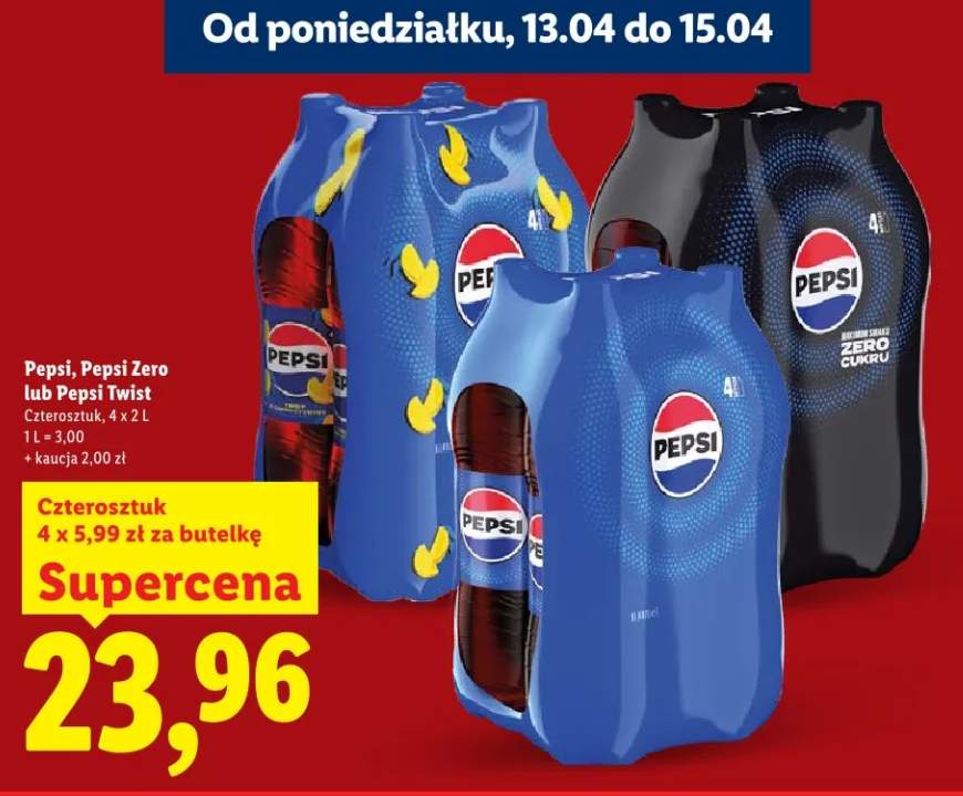 Napój gazowany Pepsi Twist