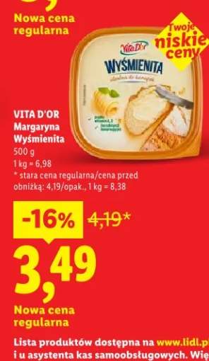 Margaryna Wyśmienita Vita D'or