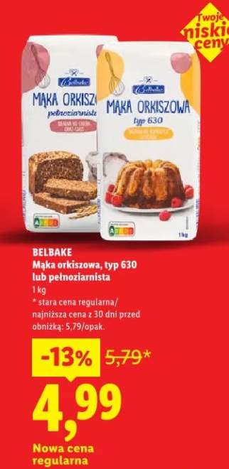 Mąka pełnoziarnista orkiszowa