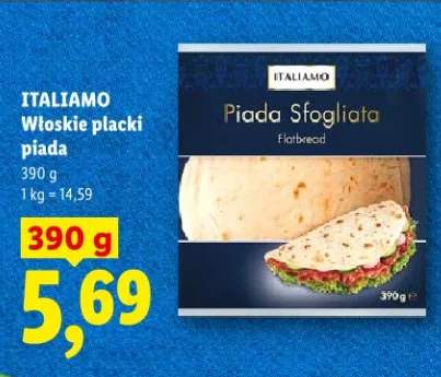 Włoskie placki piada