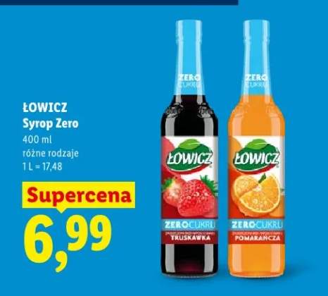 Syrop Zero różne rodzaje