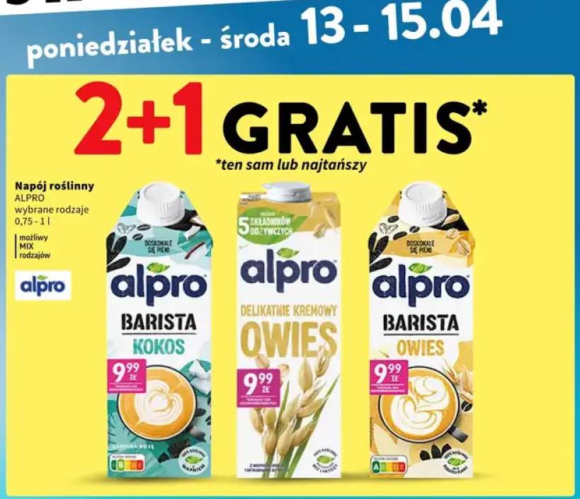 Napój roślinny Barista Owies