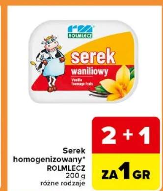 Serek homogenizowany różne rodzaje