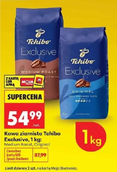 Kawa ziarnista Exclusive Medium Roast