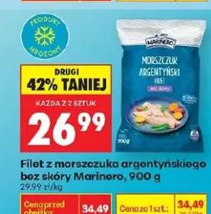 Filet z morszczuka argentyńskiego bez skóry