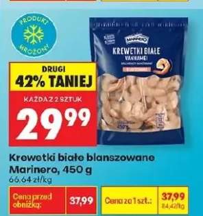 Krewetki białe blanszowane