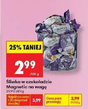 Śliwka w czekoladzie na wagę