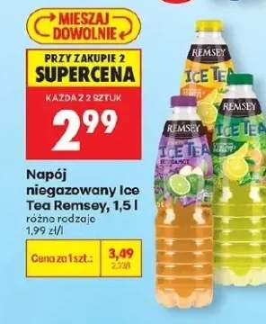 Napój niegazowany Ice Tea różne rodzaje