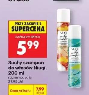 Suchy szampon do włosów