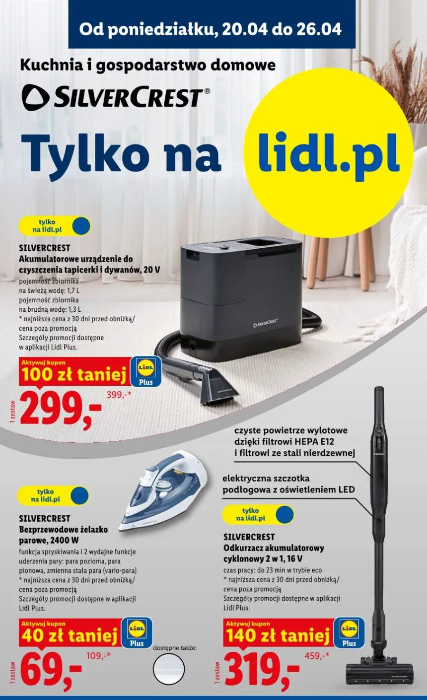 Bezprzewodowe żelazko parowe, 2400W