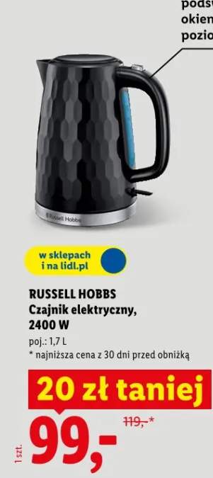 Czajnik elektryczny, 2400 W