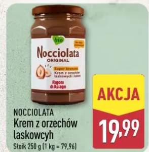 Krem z orzechów laskowych