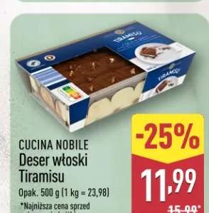 Deser włoski Tiramisu