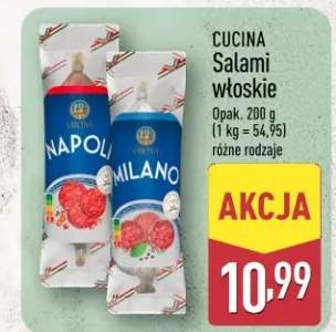 Salami włoskie różne rodzaje