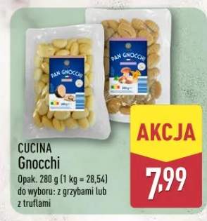 Gnocchi do wyboru: z grubami lub z truflami