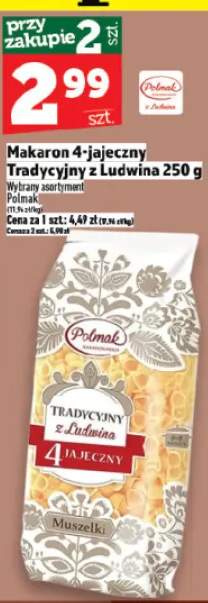 Makaron 4-jajeczny tradycyjny z Ludwina