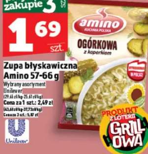 Zupa błyskawiczna Amino 57-66g