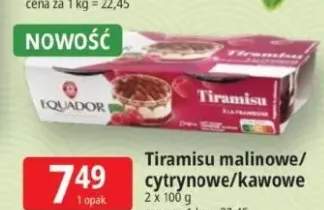 Tiramisu malinowe/cytrynowe/kawowe