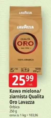 Kawa mielona/ziarnista Qualita Oro