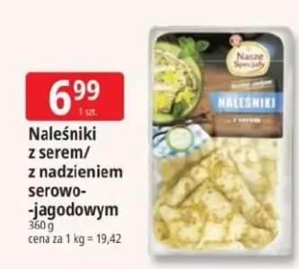 Naleśniki z serem/z nadzieniem serowo-jagodowym