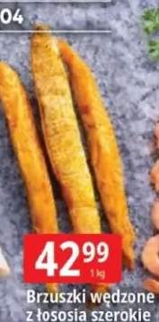 Brzuszki wędzone z łososia szkockiego