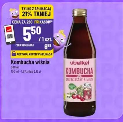 Kombucha wiśnia