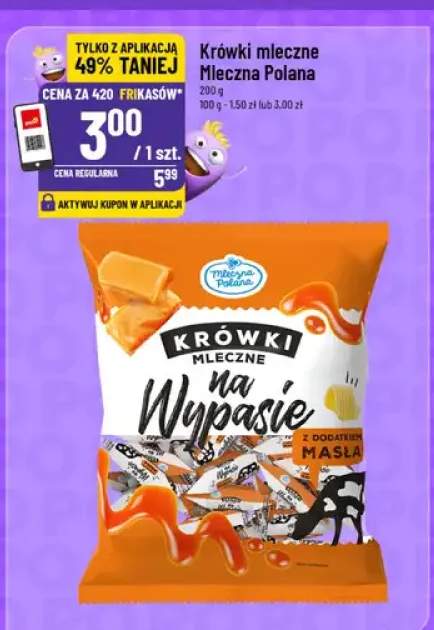 Krówki mleczne Mleczna Polana