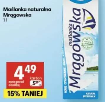 Maślanka naturalna