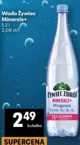 Woda Żywiec Minerals+ Magnez Cynk B6 B12