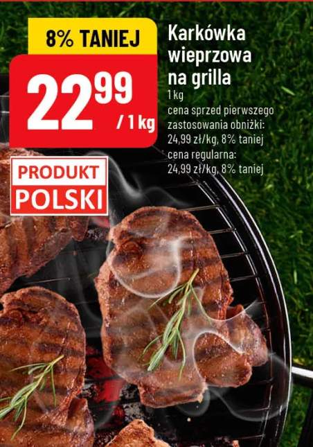 Karkówka wieprzowa na grilla