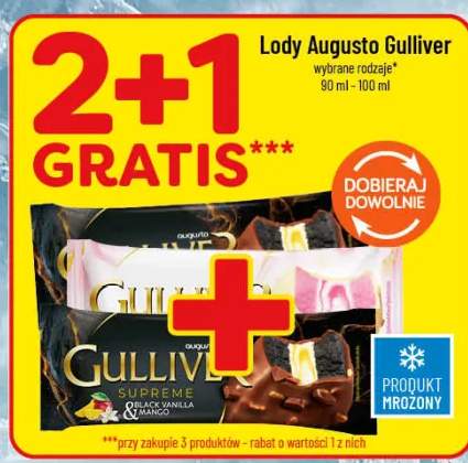 Lody Augusto Gulliver wybrane rodzaje