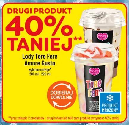 Lody Tere Fere Amore Gusto wybrane rodzaje