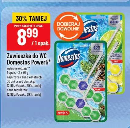 Zawieszka do WC Domestos Power5
