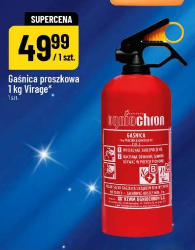 Gaśnica proszkowa 1kg