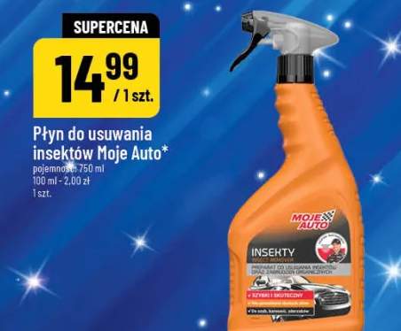 Płyn do usuwania insektów