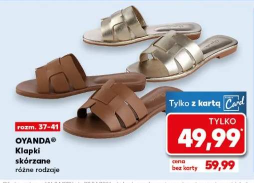 Klapki skórzane różne rodzaje