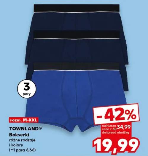 Bokserki różne rodzaje i kolory