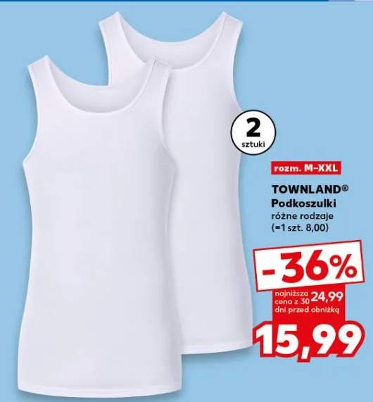 Podkoszulki różne rodzaje