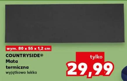 Mata termiczna wyjątkowo lekka