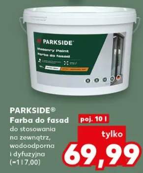 Farba do fasad do stosowania na zewnątrz, wodoodporna i dyfuzyjna